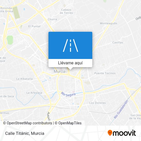 Mapa Calle Titánic