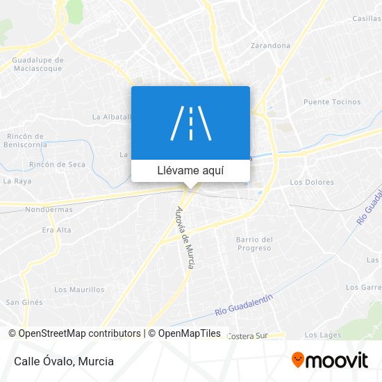 Mapa Calle Óvalo