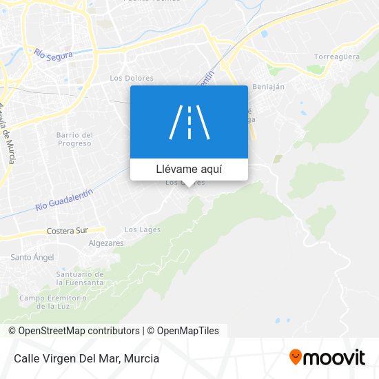 Mapa Calle Virgen Del Mar