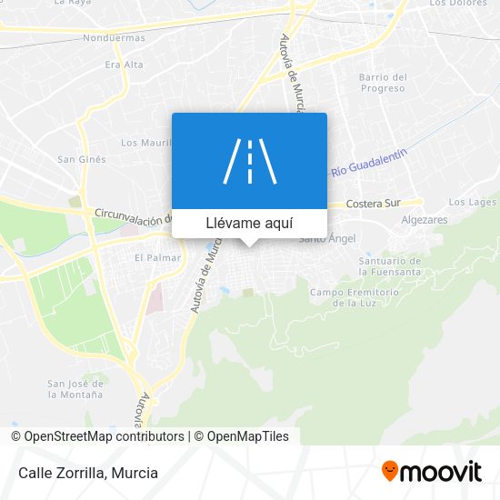 Mapa Calle Zorrilla