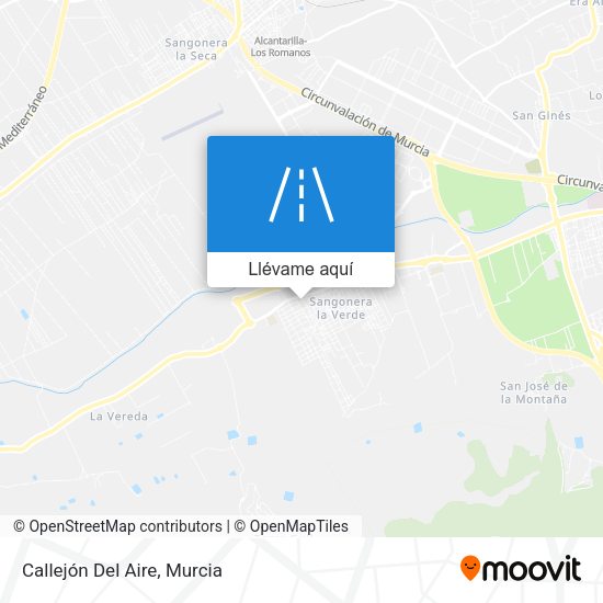 Mapa Callejón Del Aire