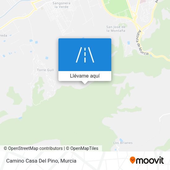Mapa Camino Casa Del Pino