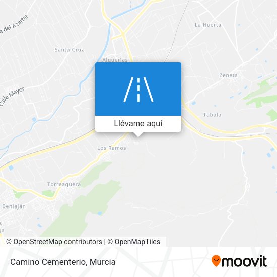 Mapa Camino Cementerio
