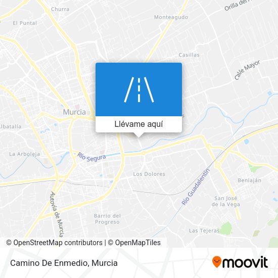 Mapa Camino De Enmedio