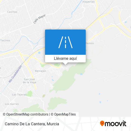 Mapa Camino De La Cantera
