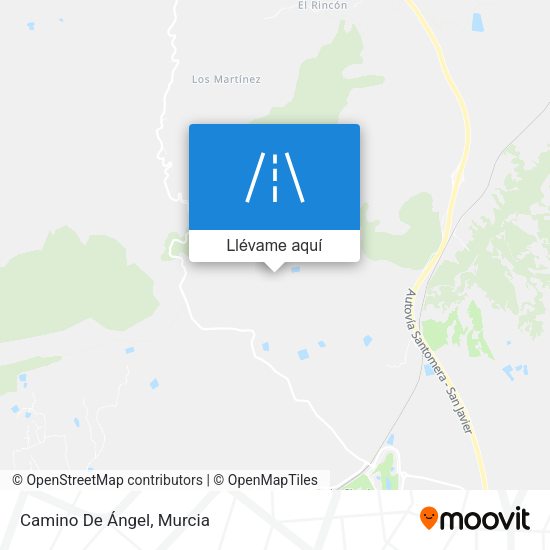 Mapa Camino De Ángel