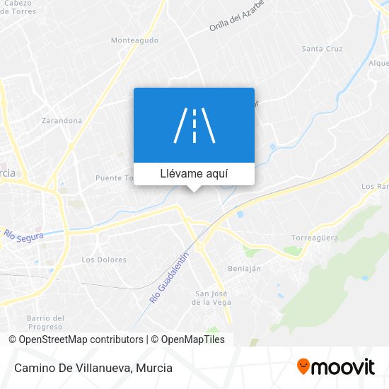 Mapa Camino De Villanueva