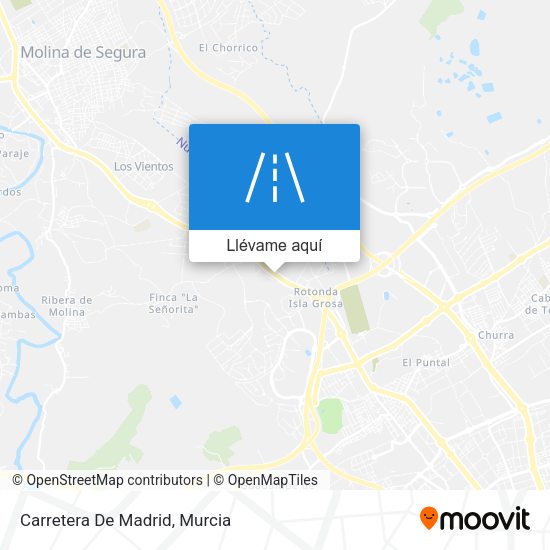 Mapa Carretera De Madrid