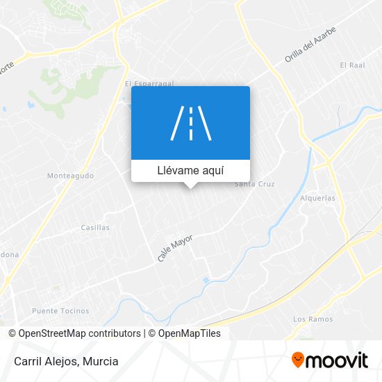 Mapa Carril Alejos
