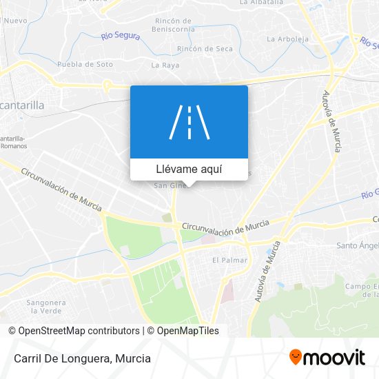 Mapa Carril De Longuera