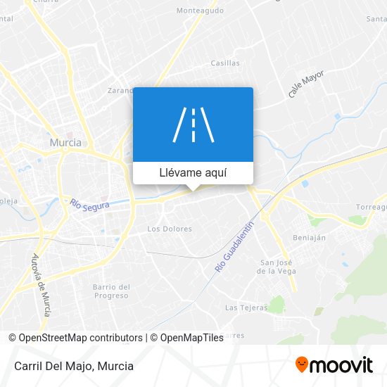 Mapa Carril Del Majo