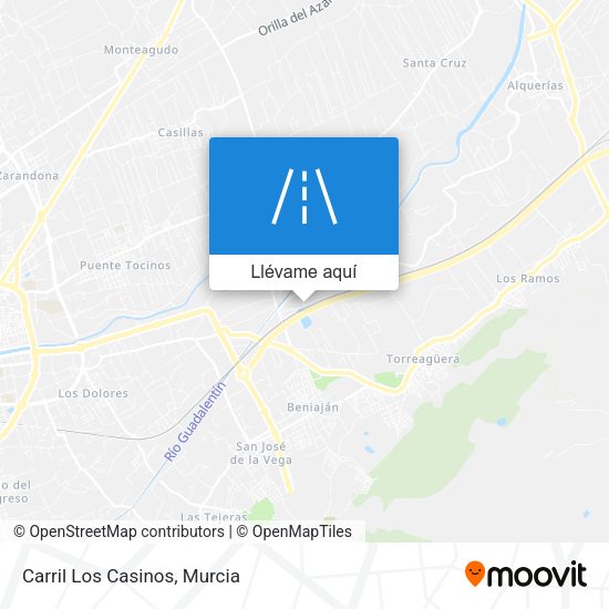 Mapa Carril Los Casinos