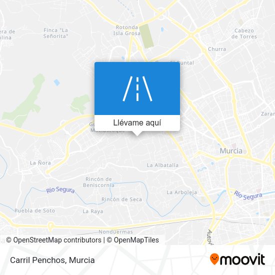 Mapa Carril Penchos