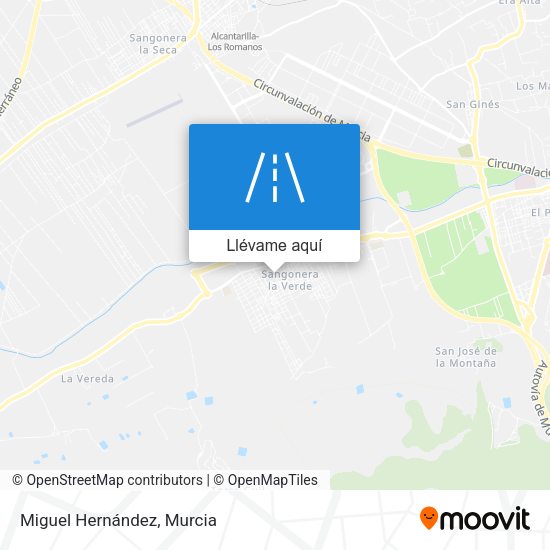 Mapa Miguel Hernández