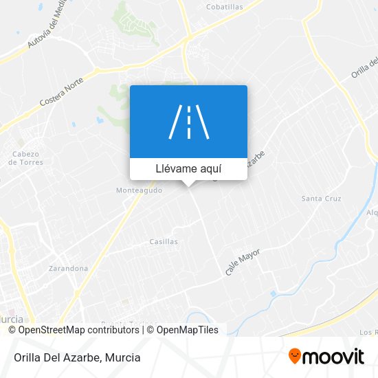 Mapa Orilla Del Azarbe