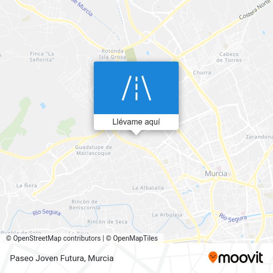 Mapa Paseo Joven Futura