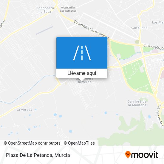 Mapa Plaza De La Petanca