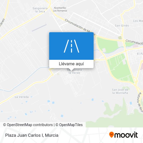 Mapa Plaza Juan Carlos I