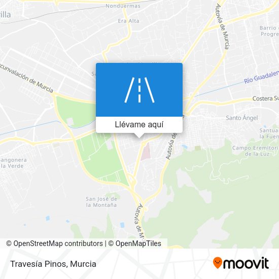 Mapa Travesía Pinos