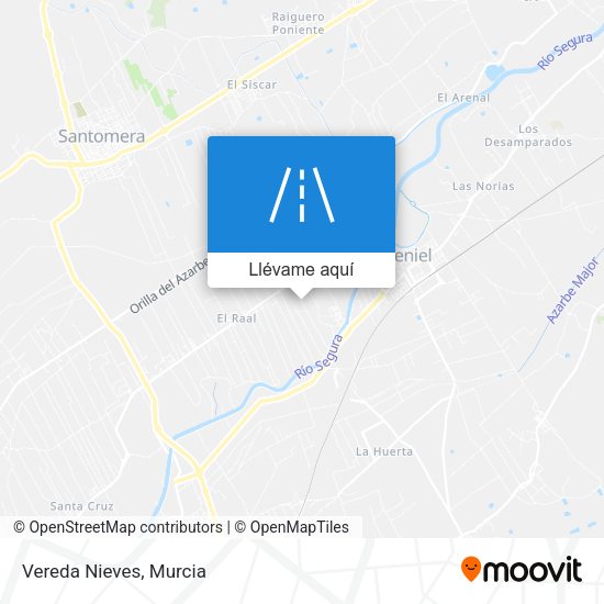 Mapa Vereda Nieves