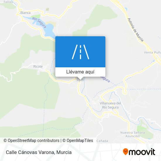 Mapa Calle Cánovas Varona