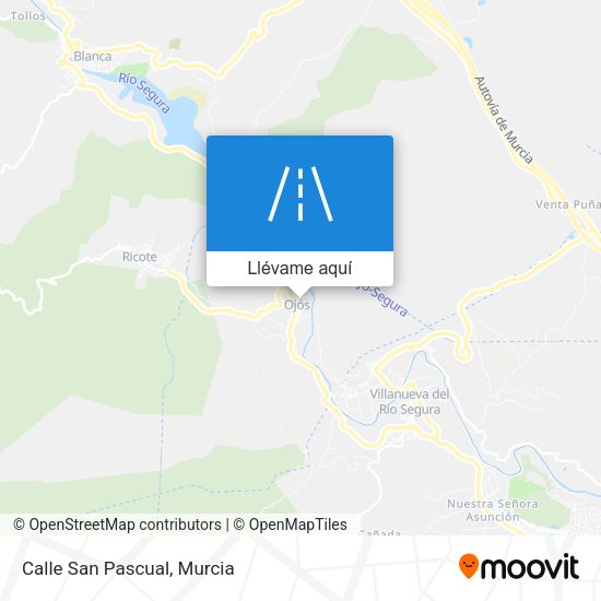 Mapa Calle San Pascual