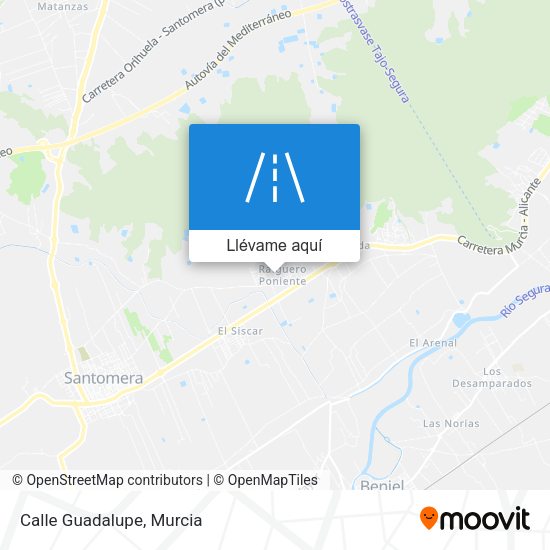 Mapa Calle Guadalupe