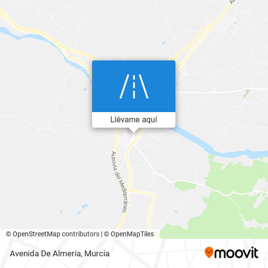 Mapa Avenida De Almería