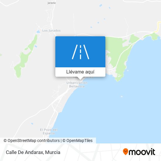 Mapa Calle De Andarax