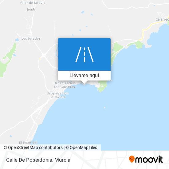 Mapa Calle De Poseidonia