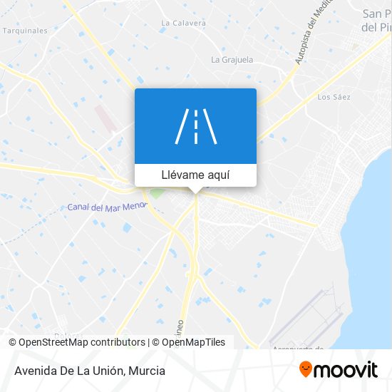 Mapa Avenida De La Unión