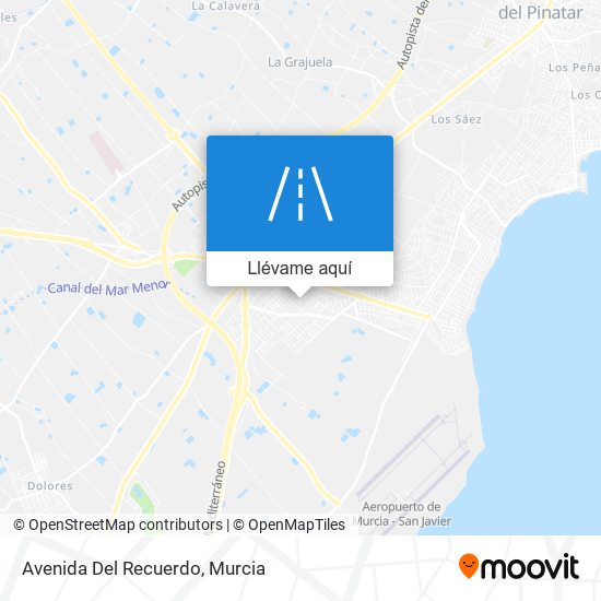 Mapa Avenida Del Recuerdo