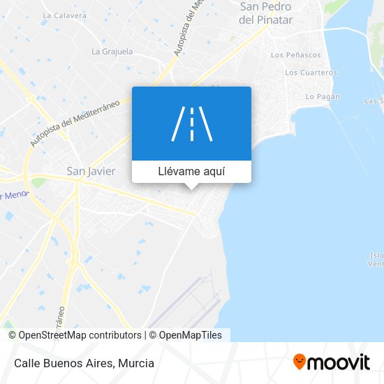 Mapa Calle Buenos Aires