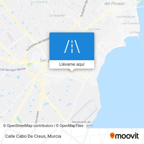 Mapa Calle Cabo De Creus