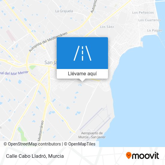 Mapa Calle Cabo Lladró