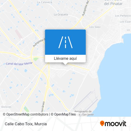 Mapa Calle Cabo Toix