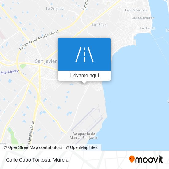 Mapa Calle Cabo Tortosa