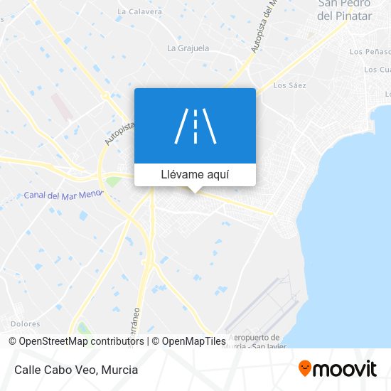 Mapa Calle Cabo Veo