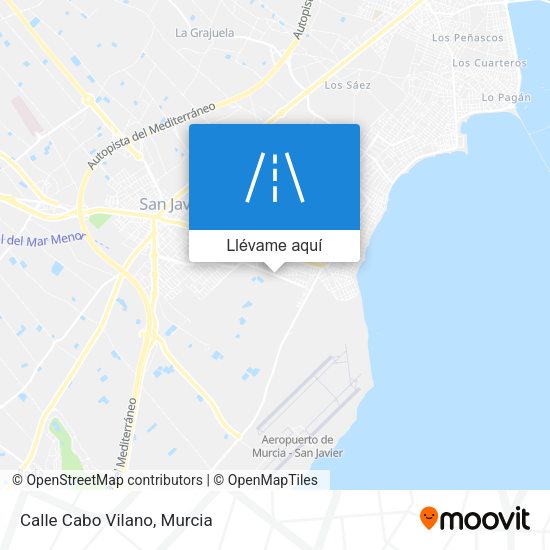 Mapa Calle Cabo Vilano