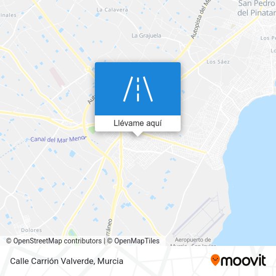 Mapa Calle Carrión Valverde