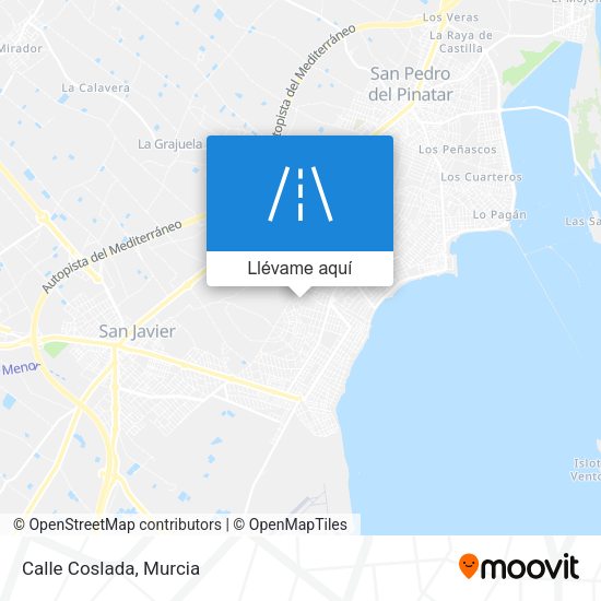 Mapa Calle Coslada