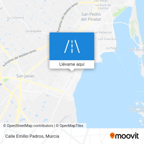 Mapa Calle Emilio Padros