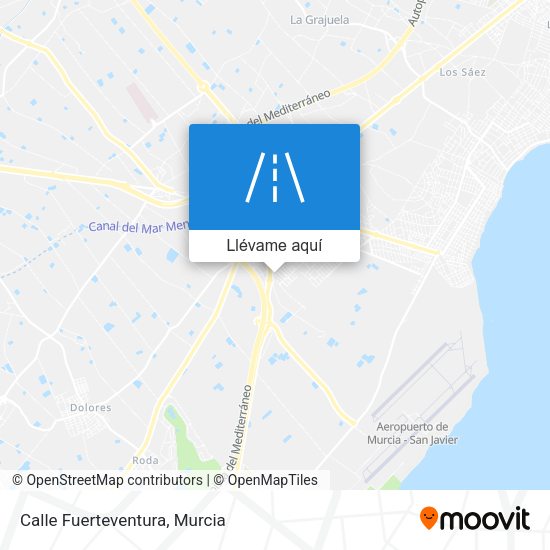 Mapa Calle Fuerteventura