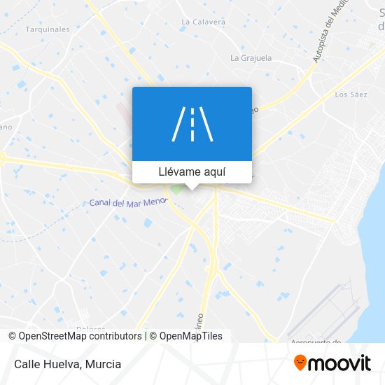 Mapa Calle Huelva