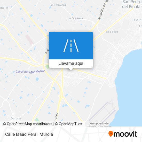 Mapa Calle Isaac Peral