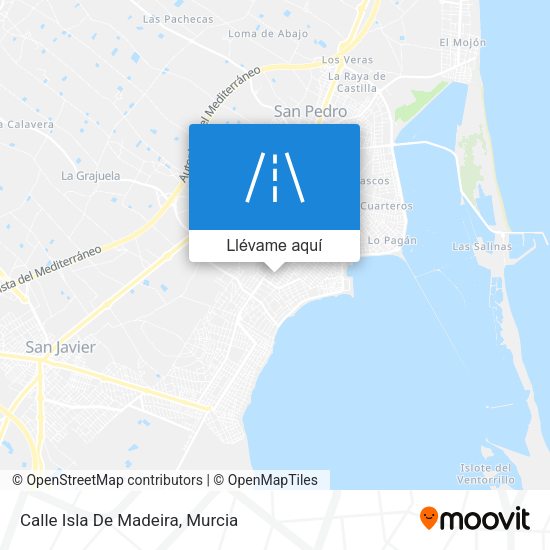Mapa Calle Isla De Madeira