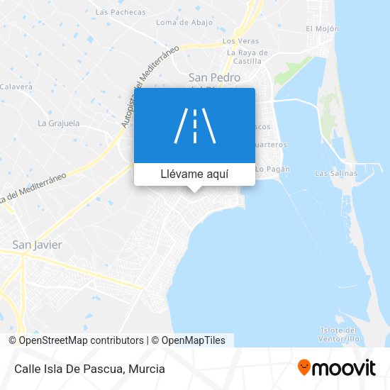 Mapa Calle Isla De Pascua