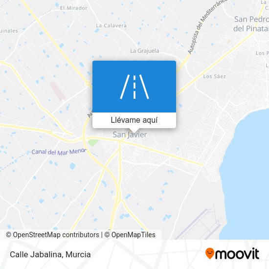 Mapa Calle Jabalina