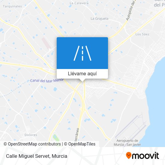 Mapa Calle Miguel Servet