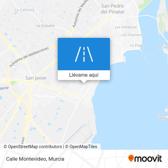 Mapa Calle Montevideo